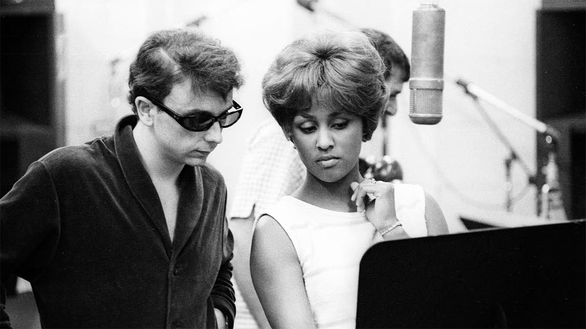 Phil Spector with Darlene Love